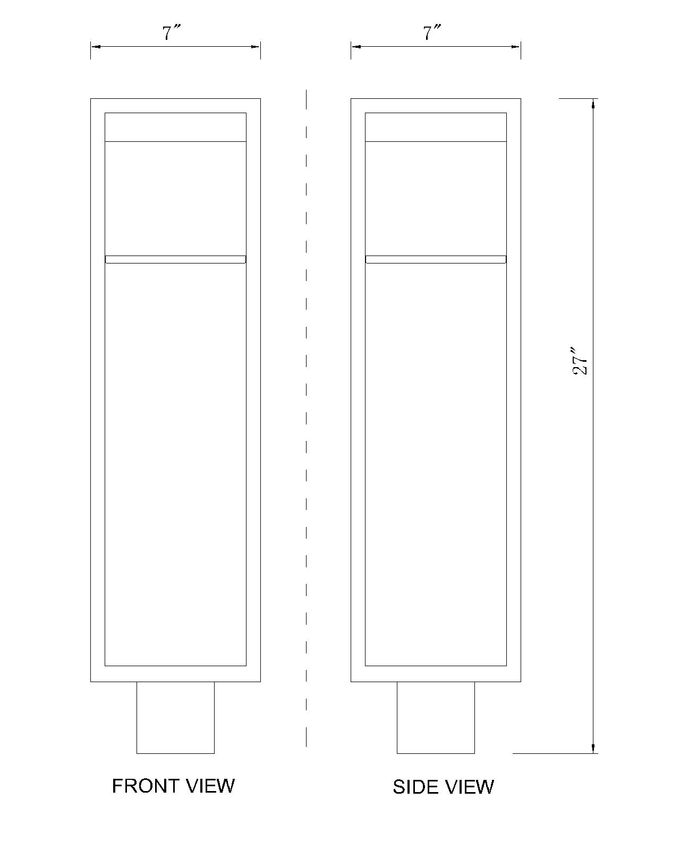 585PHBR-BK-LED_Mesure 585PHBR-BK-LED_Mesure