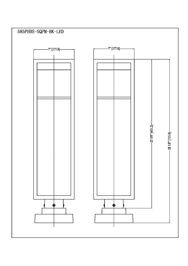 585PHBS-SQPM-BK-LED_Mesure