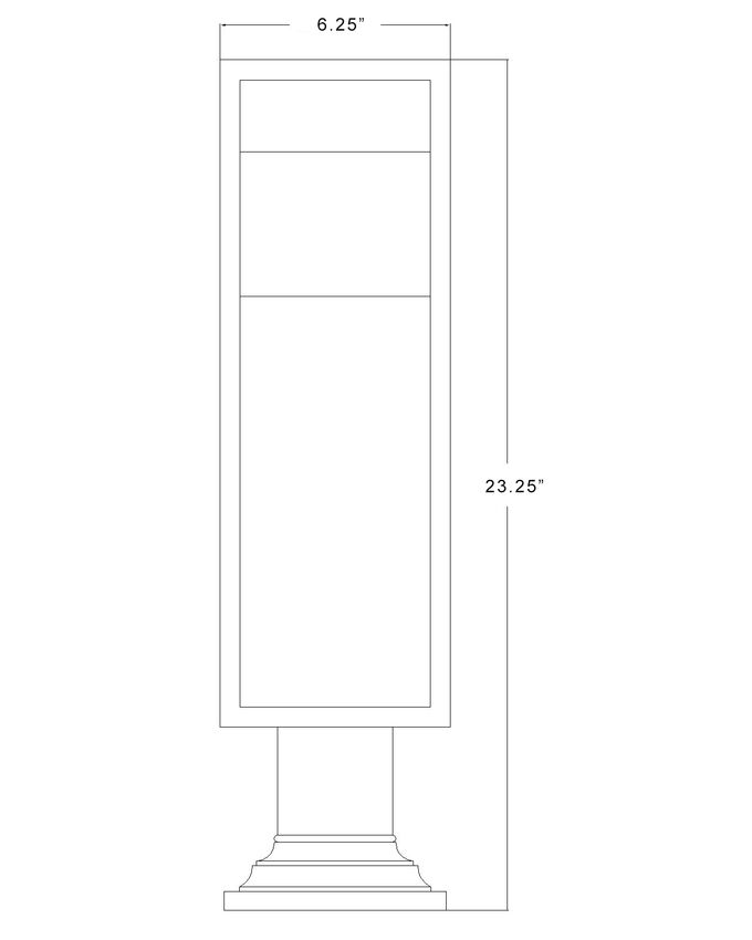 585PHMR-533PM-BK-LED_Mesure